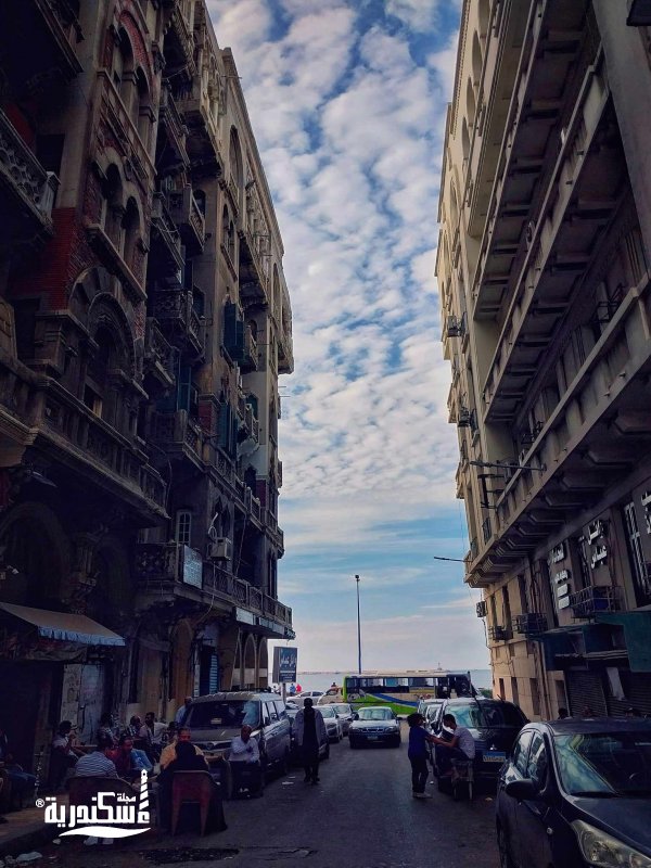 أحد شوارع الإسكندرية بمنطقة بحرى عدسة : دنيا سعيد