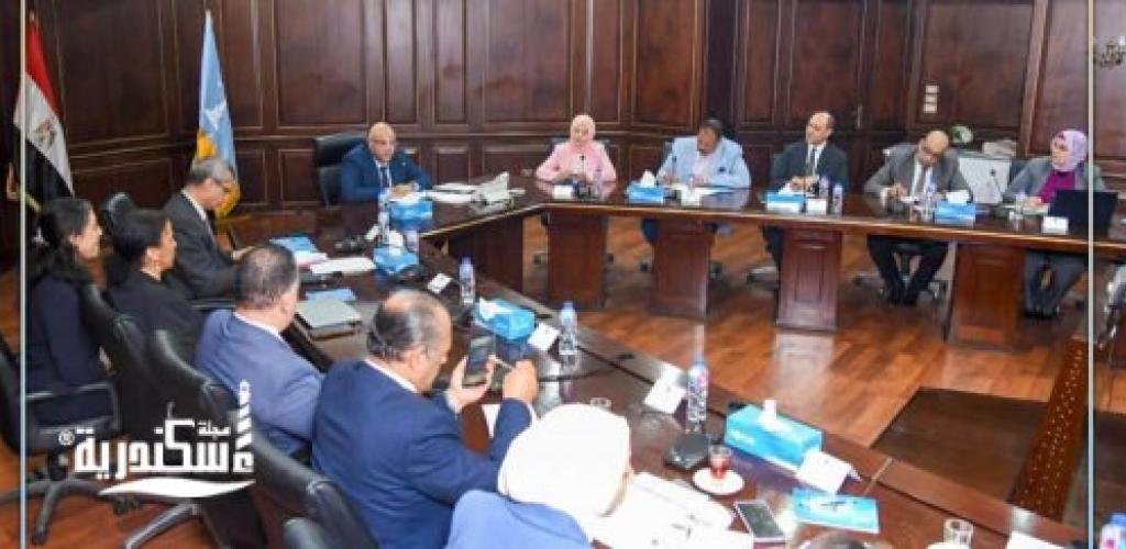 محافظ الإسكندرية يشهد عرض النتائج الأولية للمرحلة الثانية من مشروع تطوير المناطق الحضرية بالتعاون مع الـ (GIZ)