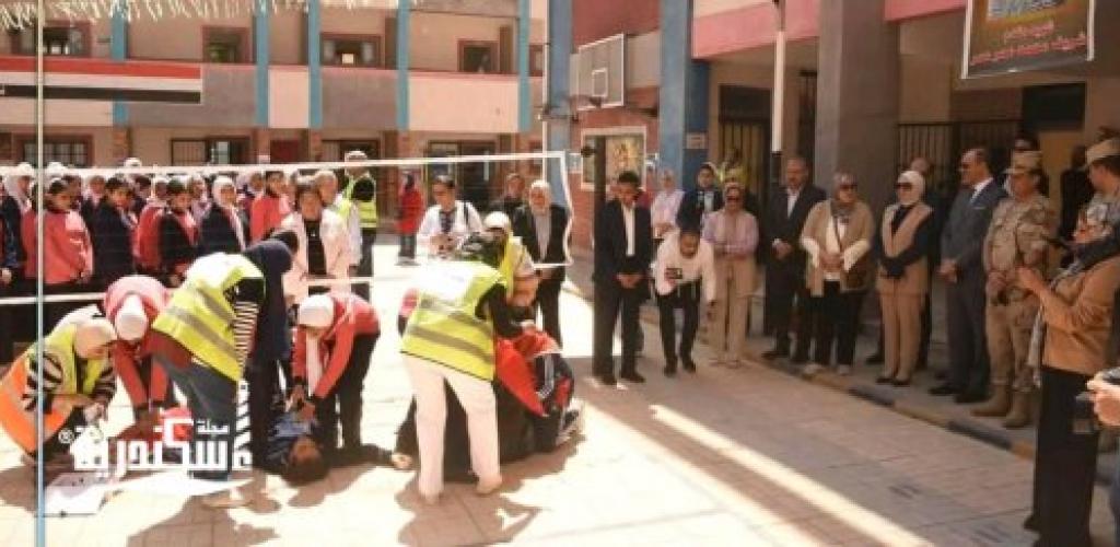 لتعزيز السلامة العامة.. الدكتورة أميرة هيكل تتابع خطة إخلاء تجريبية بالمنشآت التعليمية في الإسكندرية