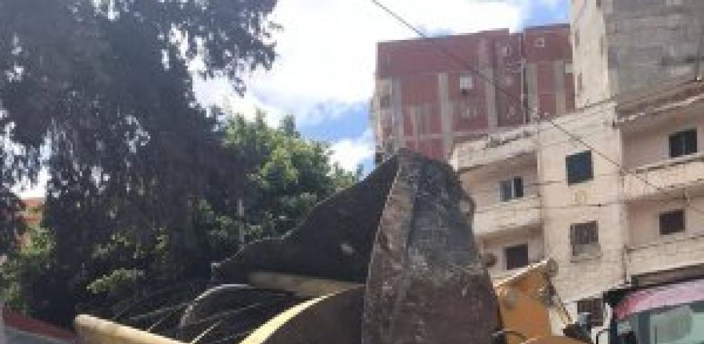 إعادة الانضباط لشارعي الناصر محمد والأمير عمر بالغيط الصعيدي بحي وسط
