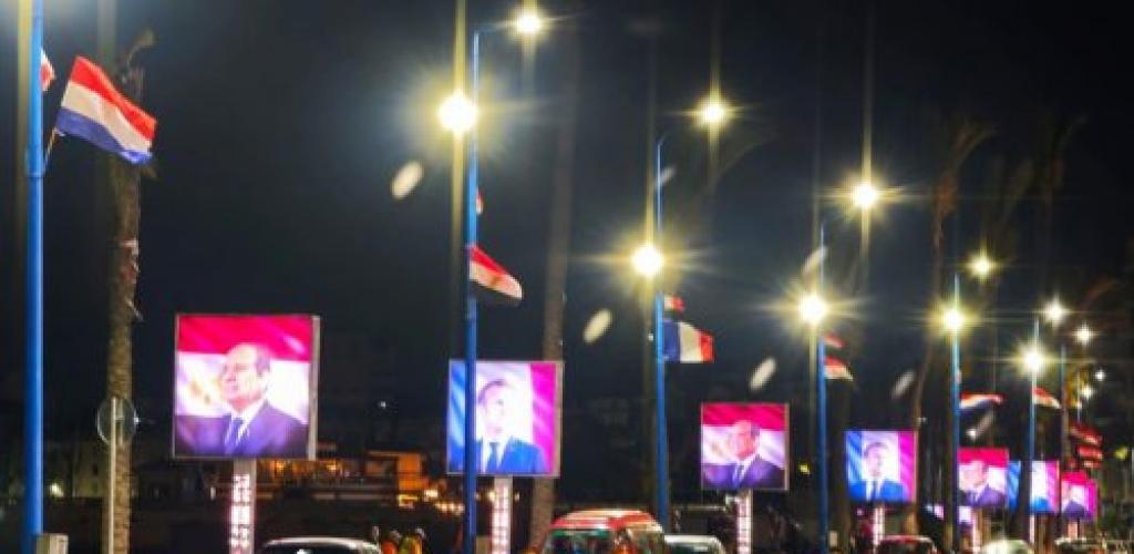 الإسكندرية تتألق عالمياً خلال زيارة الرئيسين السيسي وماكرون.. جهود مكثفة من وكالات الدعاية والإعلان صنعت صورة حضارية مشرفة
