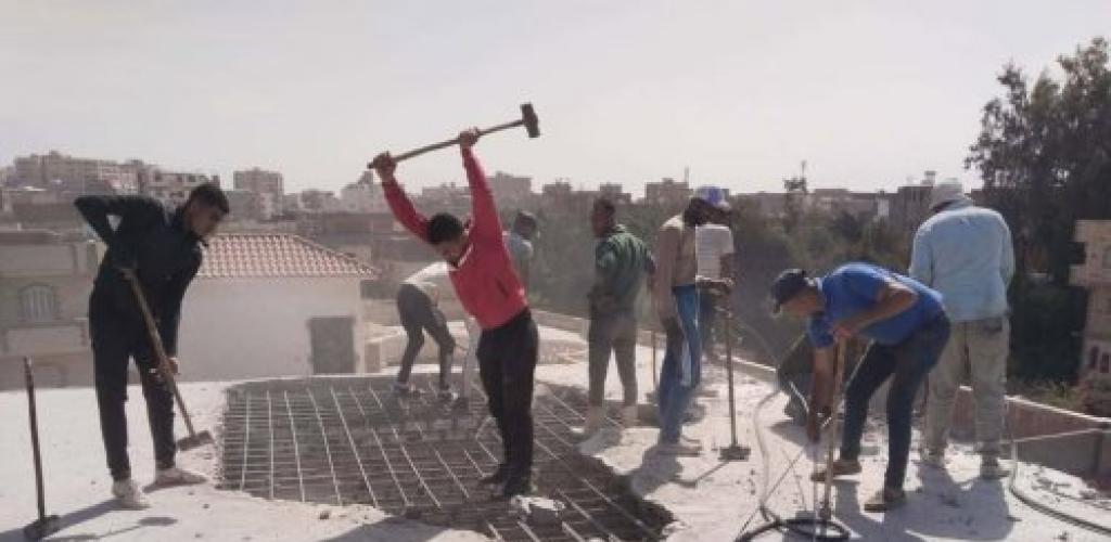 رئيس حي العامرية أول تواصل حملات التصدى لأعمال البناء المخالف بنطاق الحي