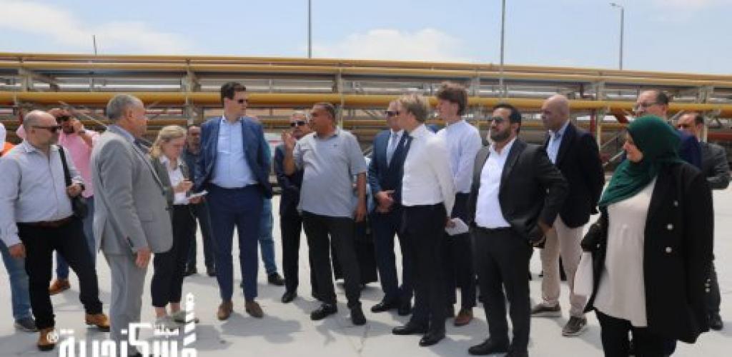 ميناء الإسكندرية يستقبل وفداً من خبراء دوليين لإعداد خريطة طريق الوقود البديل بالتعاون مع المنظمة البحرية الدولية