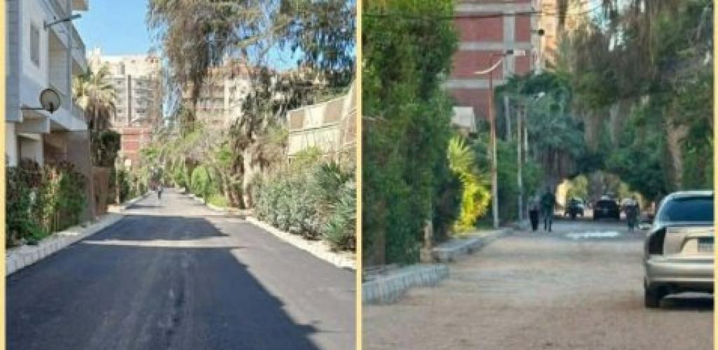 محافظ الإسكندرية يوجه بالإسراع في رصف الطرق وترميم الأسفلت بـ 5 أحياء