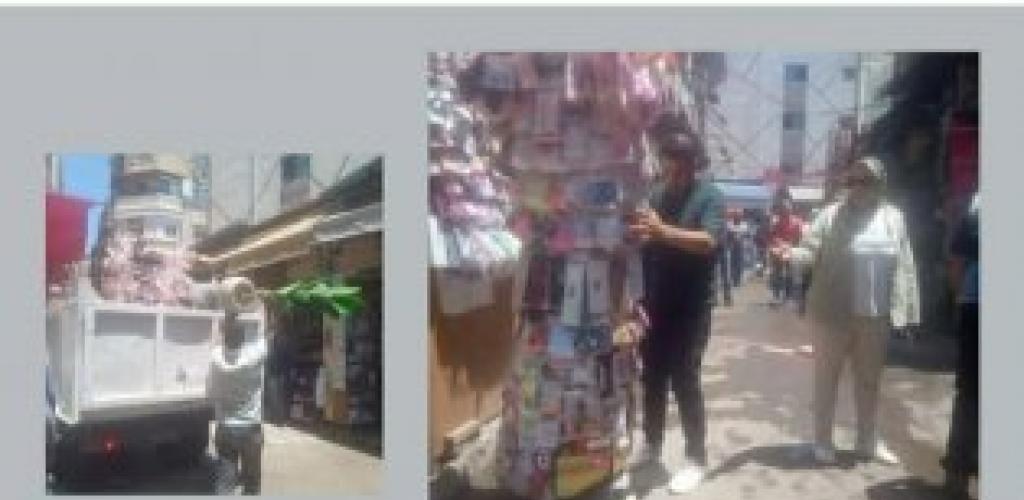 رئيس حي الجمرك يقود حملة لإزالة الإشغالات والتند المشمع بـ 6 شوارع وميادين رئيسية