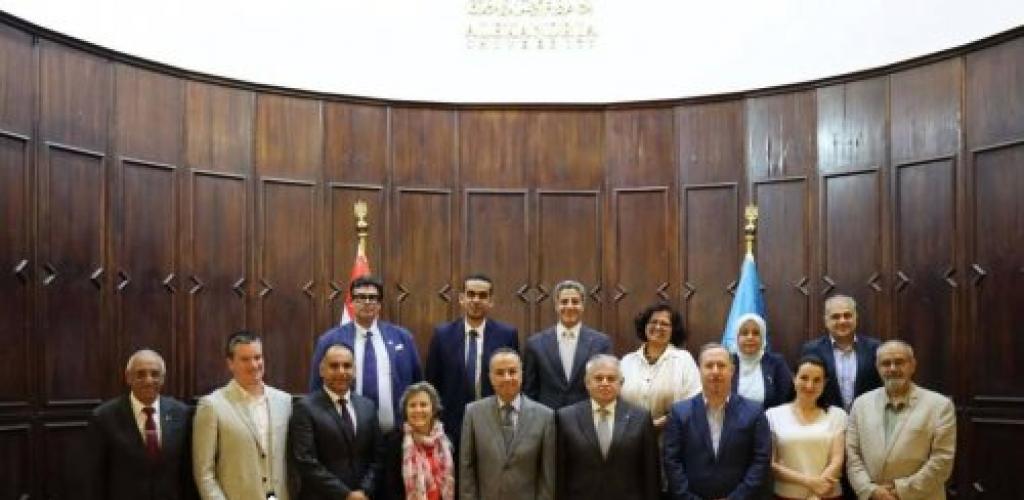 جامعة الإسكندرية تنظم ورشة عمل مع وفد جامعة فيرجينيا تك لبحث تطوير وادي التكنولوجيا والفرع الدولي ببرج العرب