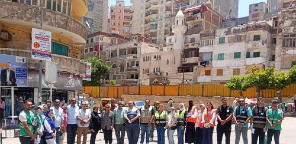 برعاية محافظ الإسكندرية.. حملة توعية ونظافة لشريط ترام الرمل والمناطق السكنية المحيطة به