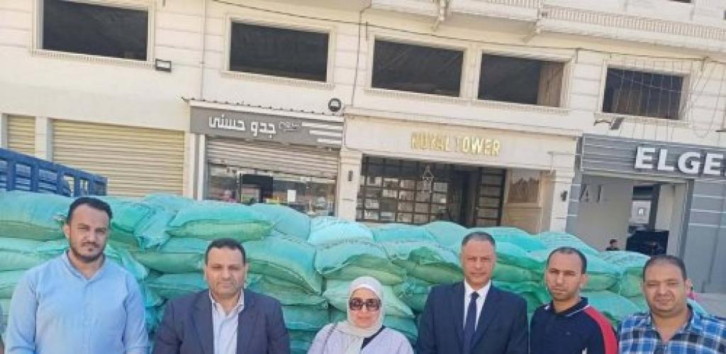 تموين الإسكندرية يضبط مخزناً بحوزته 4.2 طن دقيق بلدي مدعم مصاب بالحشرات