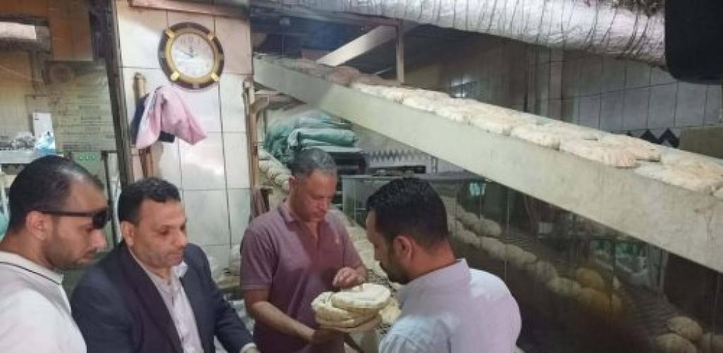 ضبط 97 جوال دقيق متصرف فيها وتحرير 30 محضراً في حملة تموينية مكبرة على مخابز الإسكندرية