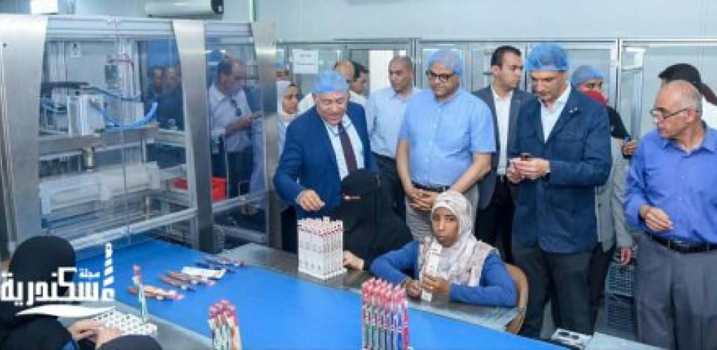وزير الصناعة ومحافظ الإسكندرية يتفقدان مجمعي مرغم للصناعات البلاستيكية بالعامرية ويتابعان الموقف التنفيذي لمجمع مرغم 3 تمهيداً لطرحه قريباً لصغار المستثمرين