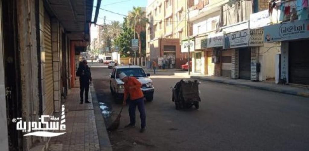 تنفيذاً لتكليفات محافظ الإسكندرية.. رفع 280 طن مخلفات بنطاق حي العامرية أول