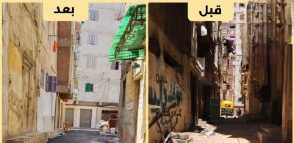 الإسكندرية تستهدف السيولة المرورية.. رصف ورفع كفاءة 12 شارعًا ومحورًا بـ 7 أحياء
