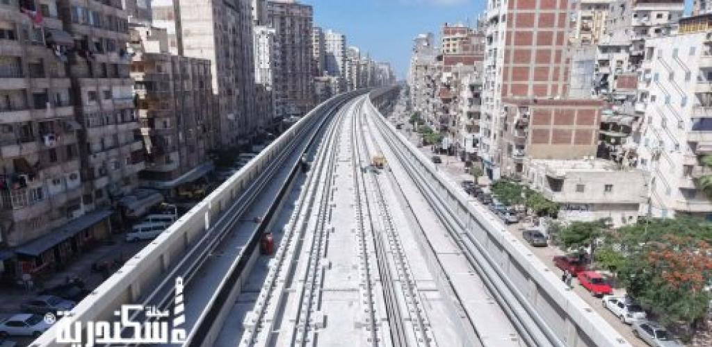 إعرف معلومات عن مشروعات بلدك - شاهد تصوير جوي لتقدم أعمال تنفيذ مشروع المرحلة الأولى من مترو الإسكندرية