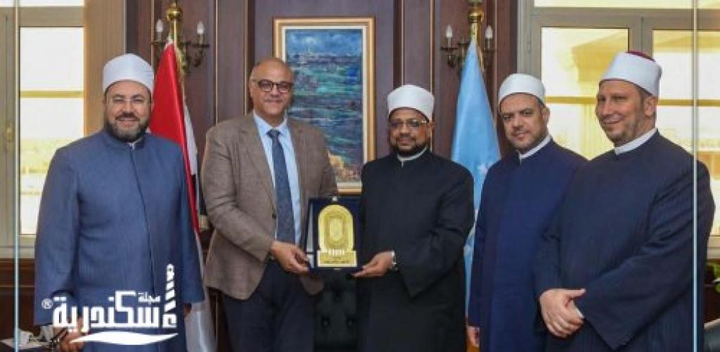 محافظ الإسكندرية يؤكد: الأزهر الشريف ركيزة أساسية للقوة الناعمة ومصدر لوسطية الإسلام