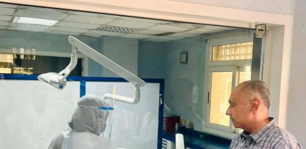 وكيل وزارة الصحة بالإسكندرية يتفقد مركز أبحاث الأسنان ويتابع أعمال التطوير ورفع الكفاءة