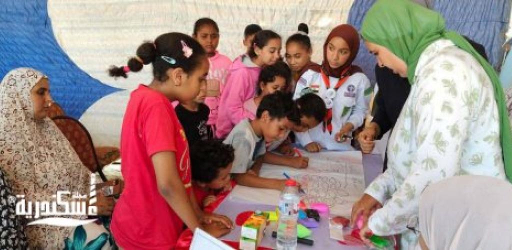 حي شرق الإسكندرية ينظم يوماً ترفيهياً وثقافياً بقرية أبيس الثانية ضمن مبادرة "أنا متعلم مدى الحياة"