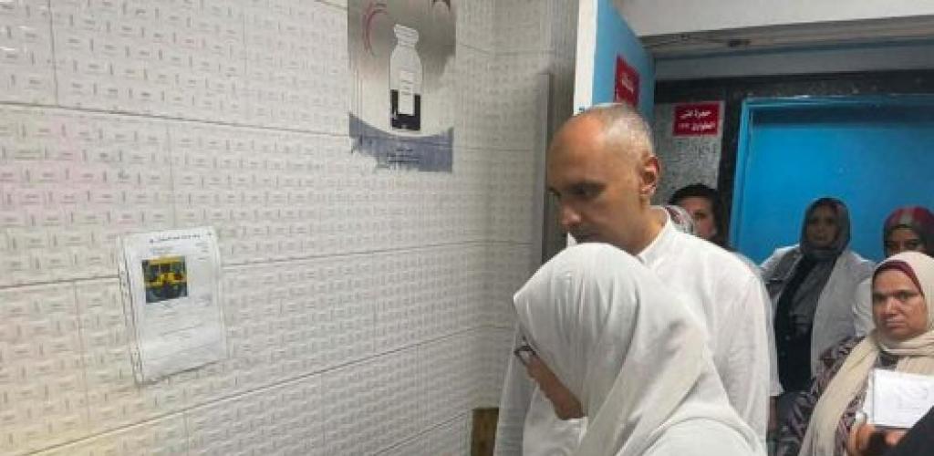 وكيل وزارة الصحة بالإسكندرية يتفقد مستشفى الجمهورية العام ويتابع جاهزية الخدمات والأقسام الحيوية