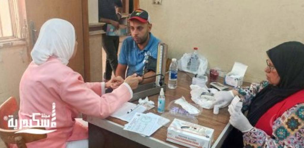 قافلة طبية مجانية لخدمة العاملين والمترددين بحي وسط والضرائب العقارية في الإسكندرية