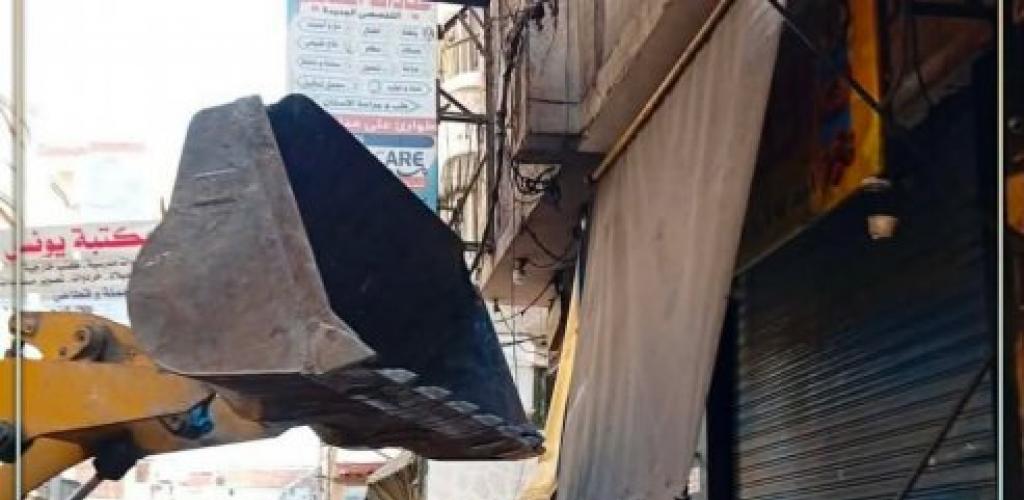 ضبط 386 إشغالاً وتشميع محلين في حملة موسعة بحي شرق الإسكندرية