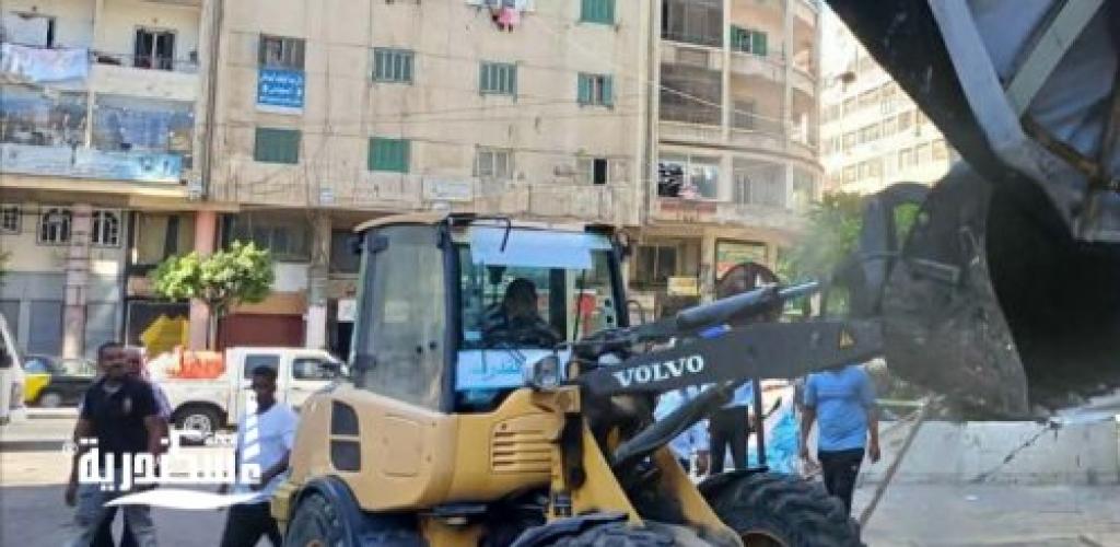 حملات الإسكندرية في 4 أحياء: مصادرة 5389 إشغالاً ورفع 321 "هالكاً"