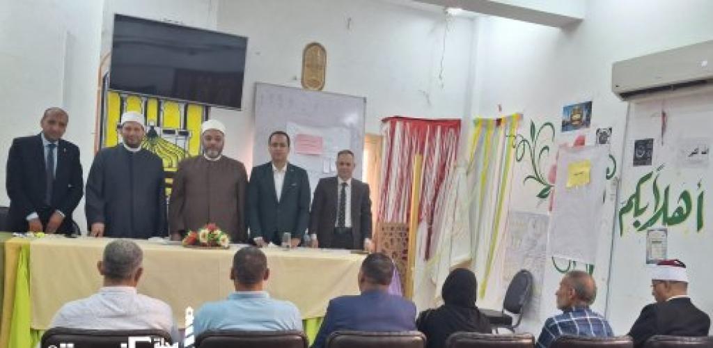 رئيس منطقة الإسكندرية الأزهرية يستقبل وكيل قطاع المعاهد الأزهرية لشؤون التعليم ويفتتحان برنامج "تدريب مدربين إداري"