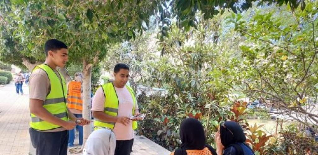 حملات ميدانية مكثفة لطلاب جامعة الإسكندرية للتوعية بمخاطر الإدمان وتصحيح المفاهيم المغلوطة