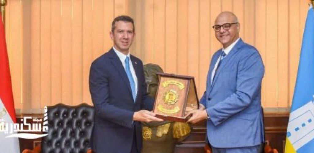 محافظ الإسكندرية يستقبل القنصل العام اللبناني لبحث تعزيز التعاون المشترك في مجالات الاستثمار والسياحة