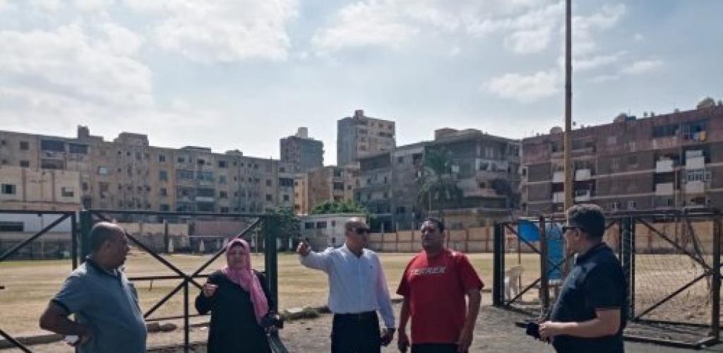 رفاعي وعساف يتفقدان مركز شباب القباري استعدادًا للتسليم وبدء التشغيل.. وجولات مفاجئة بكرموز والعبور