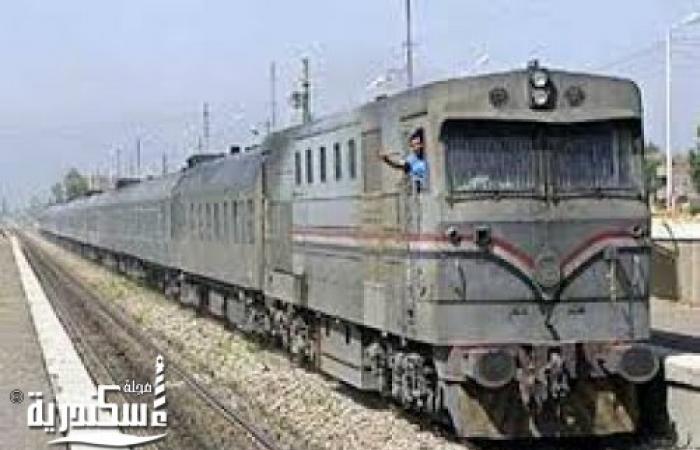 "السكك الحديدية" تنفى انفصال عربات بقطار أبو قير
