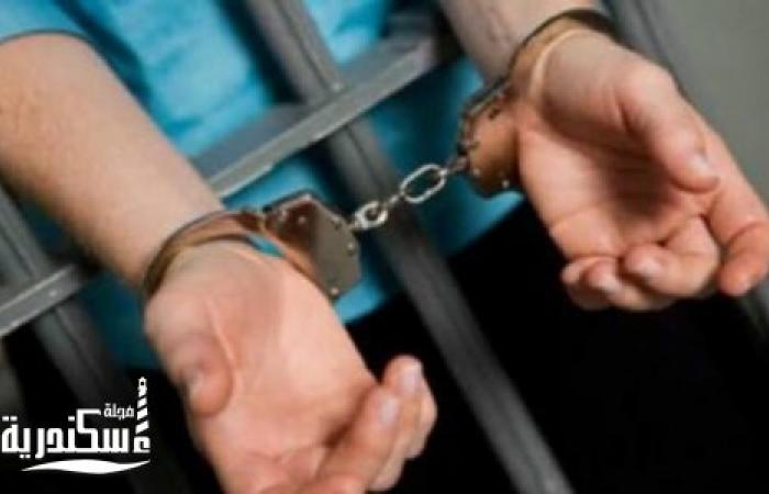 أمن الإسكندرية يتمكن من ضبط عاطل تخصص في سرقة المتاجر
