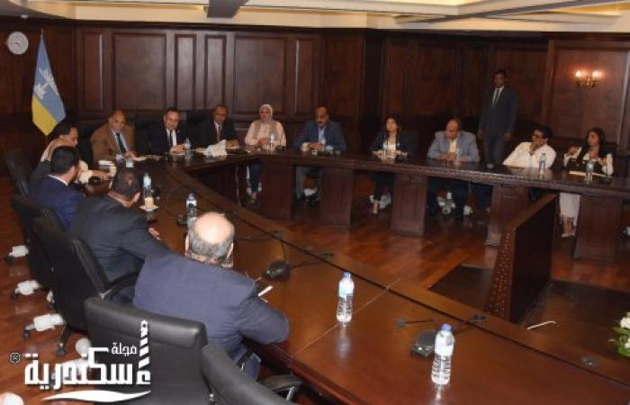 محافظ الإسكندرية يعقد اجتماعاً موسعاً بأعضاء مجلس النواب ، ويناقش أهم القضايا التي تهم المواطن السكندري