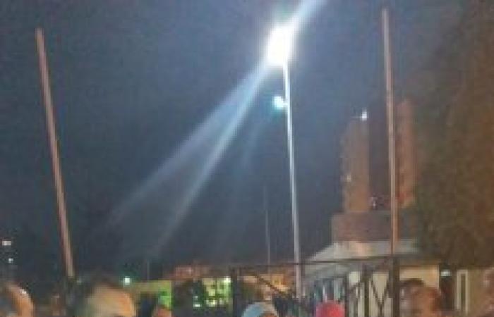سقوط سقف الصالة المغطاة المخصصة لممارسة رياضة المصارعة  بساحة النصر  في امبروزو بالإسكندرية