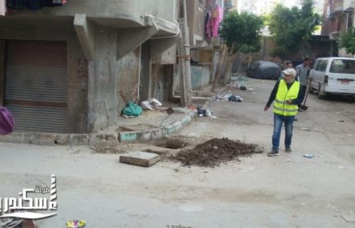 السكرتير العام يشرف على صيانة الإنارة العام وتطهير و تركيب الشنايش بشارع السعداء و الجيل الجديد وتفرعاتهم بمنطقة أبو سليمان