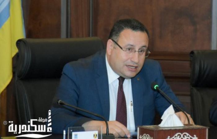 محافظ الإسكندرية يوجه الشكر لجميع الجهات وفرق العمل المشاركة فى نوة الأمطار الماضية