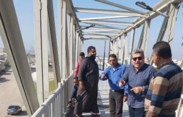 بدء العمل بمشروع خط تصريف مياه الأمطار بالطريق الصحراوى بالعامرية أول