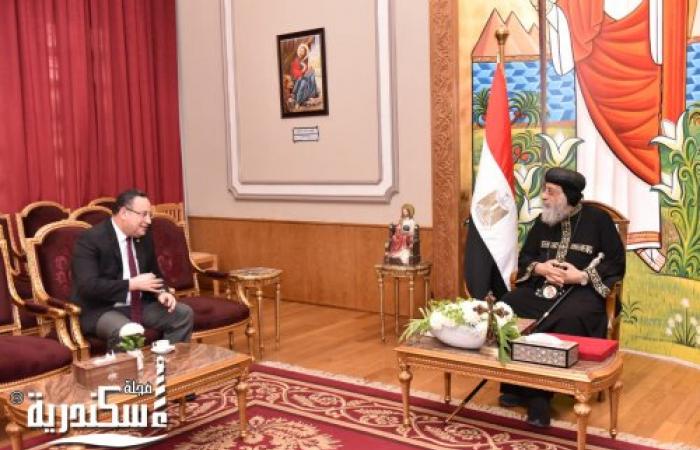 بعد زيارة محافظ الإسكندرية الناجحة لإيطاليا أسقف مدينة اجريچنتو فى مصر