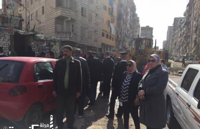 محافظة الإسكندرية: إزالة تعديات بمساحة 12800م2 تنفيذا للموجة ال14 لإزالة التعديات