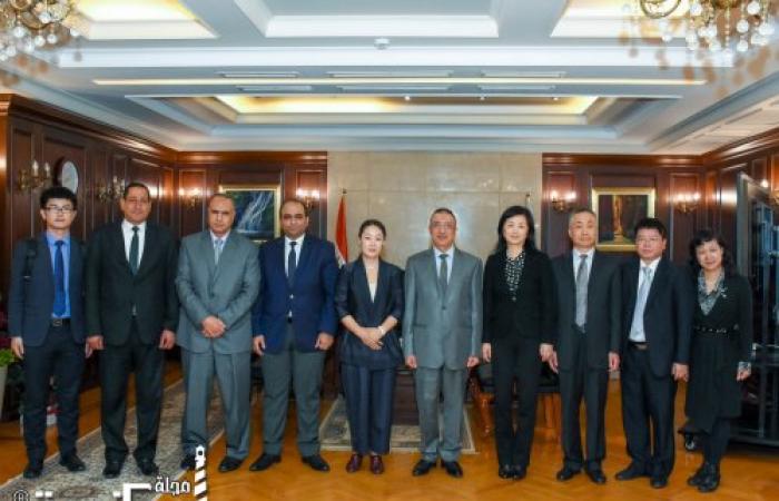 محافظ الإسكندرية يستقبل وفدا من مقاطعة قوانغدونغ في جمهورية الصين