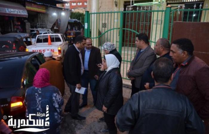 محافظ الإسكندرية يكلف أحمد جمال نائب المحافظ بمتابعة ما تم من أعمال رفع المياه بقرية أبيس الثانية