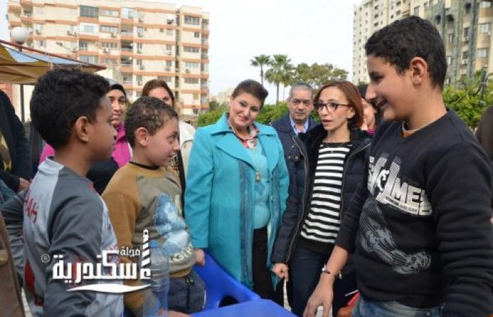 محافظ الإسكندرية يكلف الدكتورة جاكلين عازر لتفقد أعمال تطوير مركز شباب سموحة