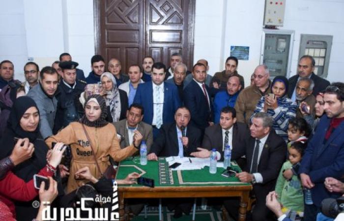 محافظ الإسكندرية يخصص 155مليون جنية لرصف شوارع الفلكى عقب الإنتهاء من إدخال كافة المرافق