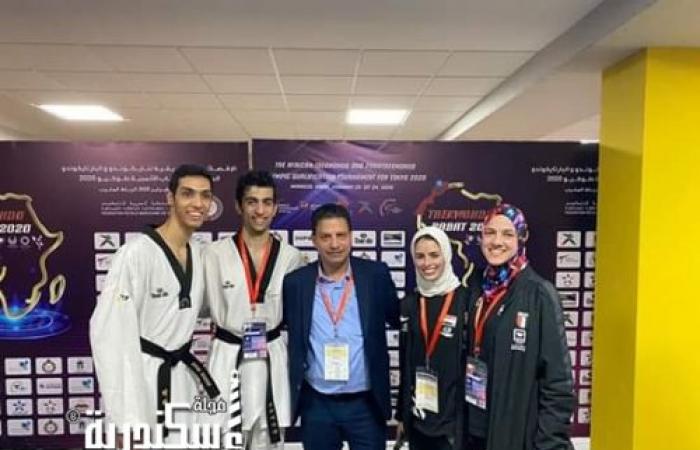 أبطال التايكوندو يرفعون علم مصر في تأهيلات طوكيو 2020