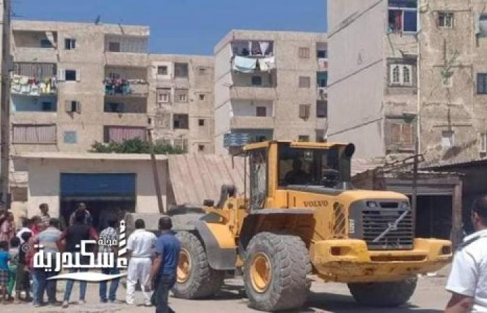 حملة مكبرة لإيقاف اعمال البناء المخالف في حي العامرية أول