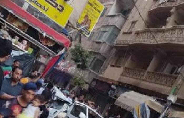مصرع وإصابة شخصين في إنهيار شرفة عقار بالإسكندرية