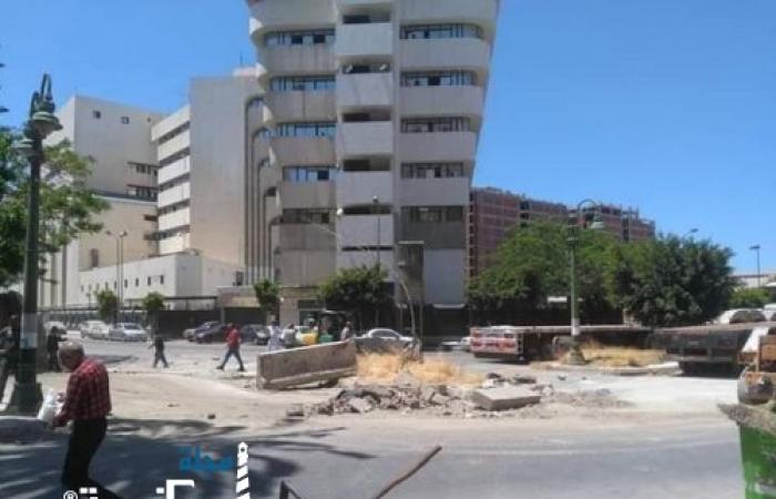 "استجابة المواطنين" إزالة الحواجز من أمام مديرية أمن الإسكندرية