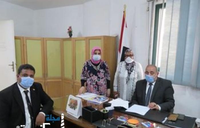 وفد من حزب الجيل الديمقراطي يبحث مع القوى العاملة  مشاكل العمالة الغير منتظمة