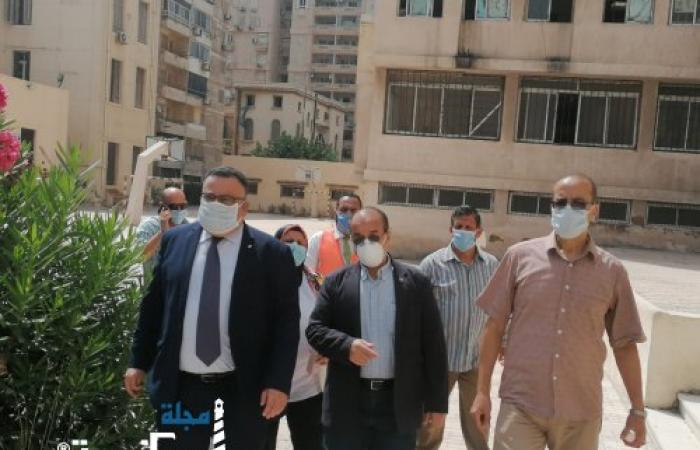 هشام جابر: يتفقد لليوم الثاني على التوالي بجولة على أعمال الإمتحانات بكليات الزراعة بسابا باشا والتمريض والعلوم