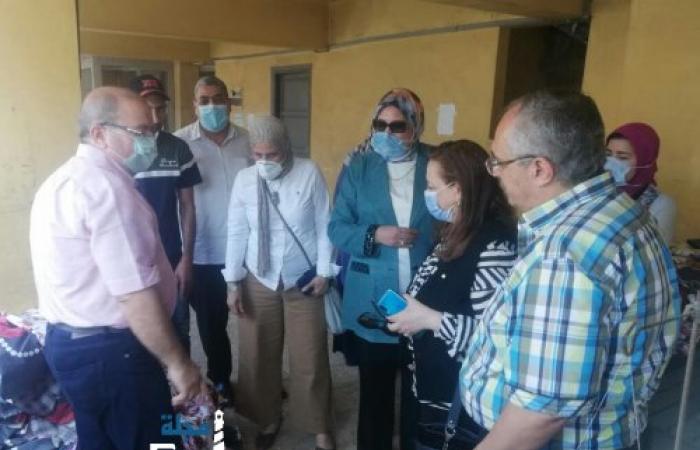جوله تفقديه للمهندسه سحر شعبان برفقه نادي روتاري فاروس بحي غرب