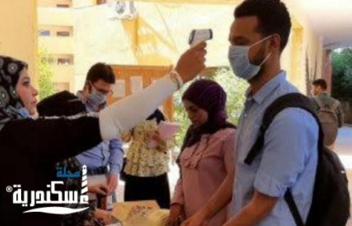 انتهاء امتحانات الشهادة الثانوية الأزهرية القسم الأدبي بالإسكندرية