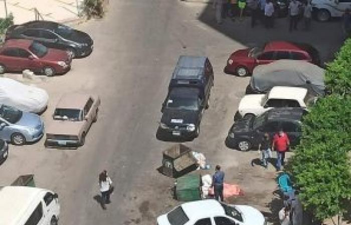 العثور على جثه آدميه بأحد صناديق القمامه بسموحه